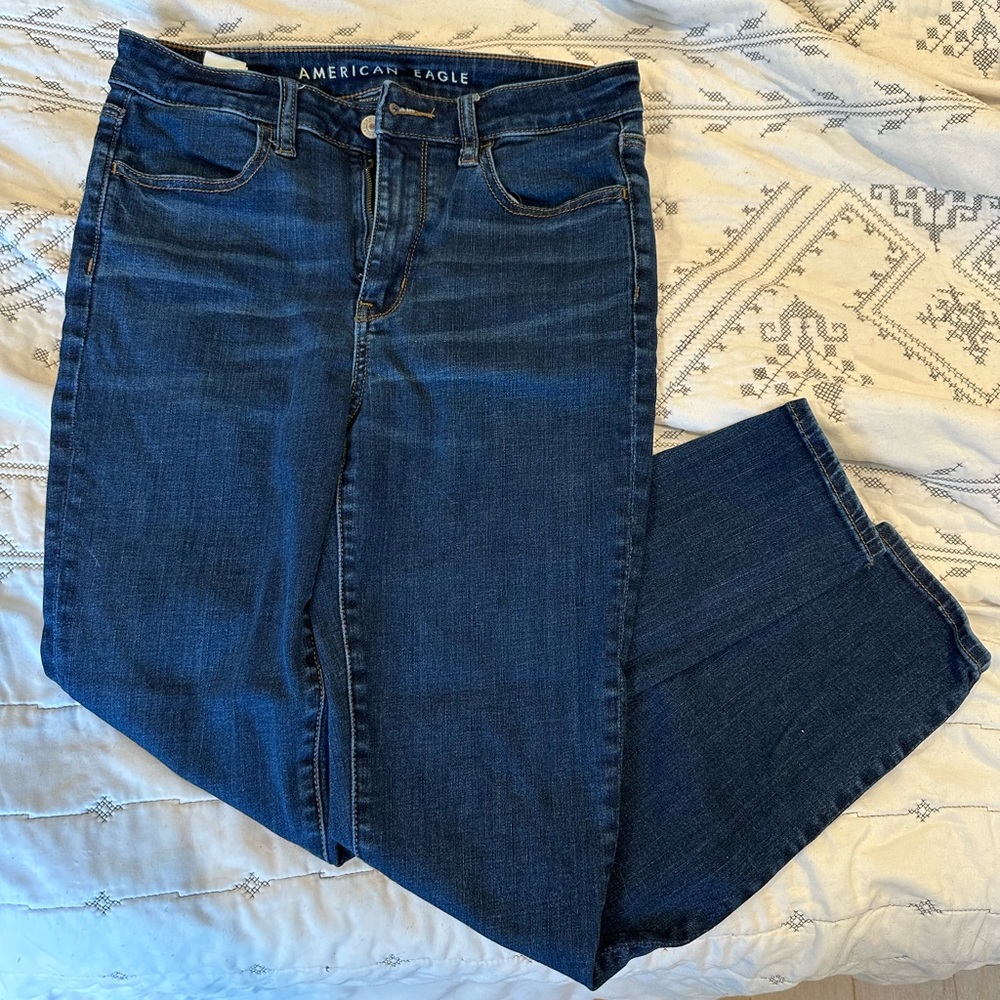 American Eagle Super High Rise Jeggings Next Level Stretch